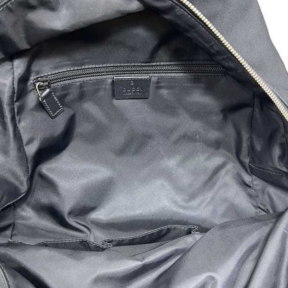 GUCCI Black Leather Backpack - Picture 7 of 11